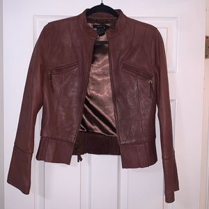 Arden B leather jacket